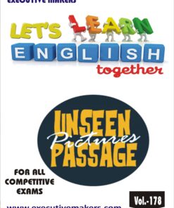 V178 ENGLISH LANGUAGE UNSEEN PASSAGE SET-1 (इस पुस्तक को निःशुल्क पढ़ने के लिए, OPEN THIS BOOK पर क्लिक करें। इस पुस्तक को डाउनलोड करने के लिए ADD TO CART पर क्लिक करें। To read this Book For Free, Click on OPEN THIS BOOK. To Download This Book, Click on ADD TO CART.)