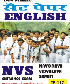 TP117 ENGLISH NAVODAYA VIDYALAYA SAMITI (NVS) SET-1 (इस पुस्तक को निःशुल्क पढ़ने के लिए, OPEN THIS BOOK पर क्लिक करें। इस पुस्तक को डाउनलोड करने के लिए ADD TO CART पर क्लिक करें। To read this Book For Free, Click on OPEN THIS BOOK. To Download This Book, Click on ADD TO CART.)