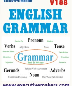 V188 [Complete Book] English Grammar For All Competitive Exams [Buy Now] (इस पुस्तक को निःशुल्क पढ़ने के लिए, OPEN THIS BOOK पर क्लिक करें। इस पुस्तक को डाउनलोड करने के लिए ADD TO CART पर क्लिक करें। To read this Book For Free, Click on OPEN THIS BOOK. To Download This Book, Click on ADD TO CART.)
