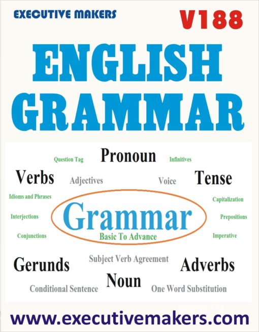 V188 [Complete Book] English Grammar For All Competitive Exams [Buy Now] (इस पुस्तक को निःशुल्क पढ़ने के लिए, OPEN THIS BOOK पर क्लिक करें। इस पुस्तक को डाउनलोड करने के लिए ADD TO CART पर क्लिक करें। To read this Book For Free, Click on OPEN THIS BOOK. To Download This Book, Click on ADD TO CART.)